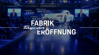 Porsche AG | Taycan Fabrikeröffnung - Motion-Design