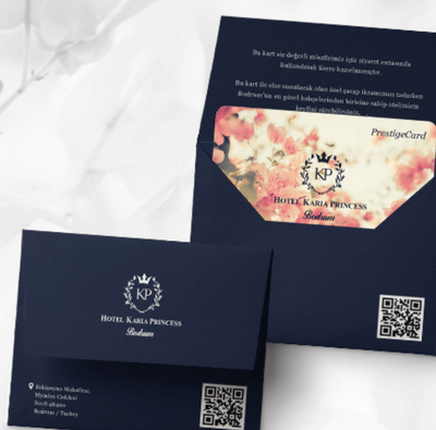 Design Hotel Karia Prestige Card - Graphic Identity