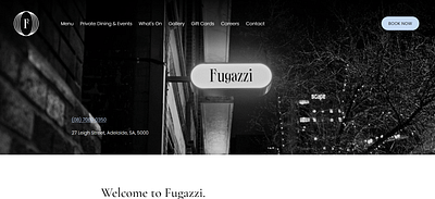 Marketing for Fugazzi Restaurant - Marketing