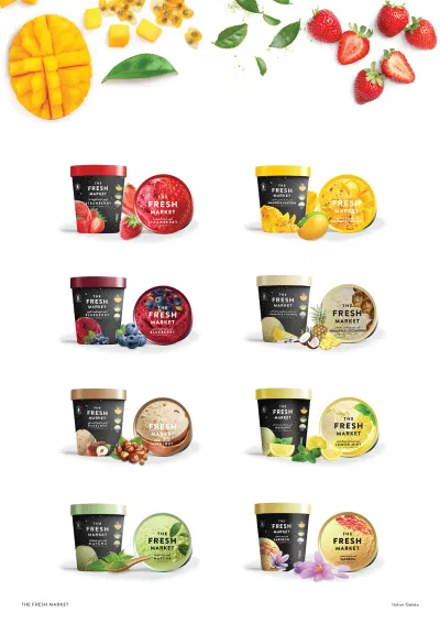Ice cream packaging - Print