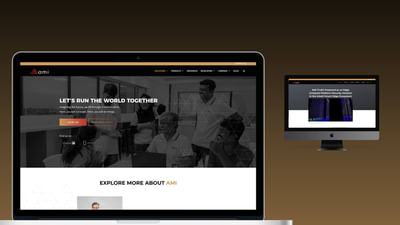 AMI Career Landing Page - Webseitengestaltung