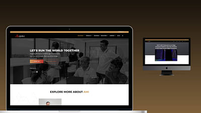 AMI Career Landing Page - Création de site internet