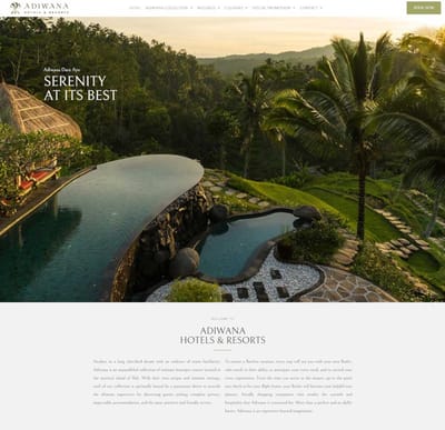 Running Digital Assets & Marketing for Hotel Brand - Website Creation
