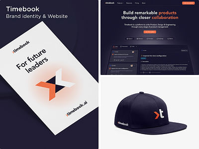 Timebook - Brand Identity & Web Design - Website Creation