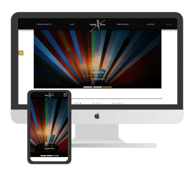 Relaunch und zentrales CMS für herbX film und Bully Künstlerseite - Website Creation