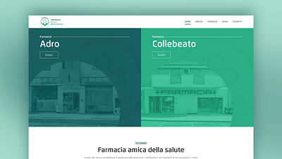 Farmacia Amica della Salute - Web, brand, design - Creación de Sitios Web