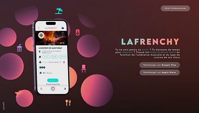 LANDING PAGE - LAFRENCHY - Webseitengestaltung