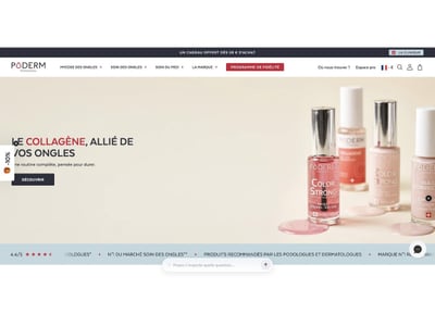 Poderm : fiches produits bundle sur Shopify Plus, +20 % de conversion - E-commerce