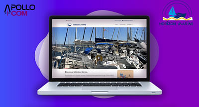 Site internet Vitrine - Horizon Marine - Website Creation