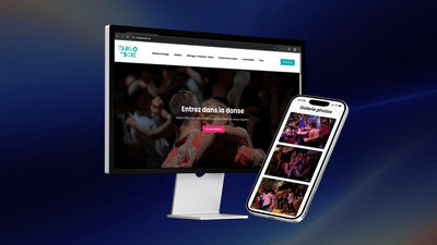 Refonte du site de l'association Tango de Soie - Website Creation