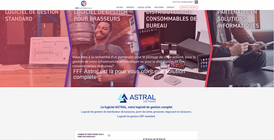 FFF ASTRAL - Création de site internet