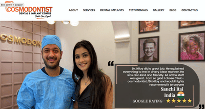 Local SEO for Cosmodontist Dental in Gurgaon - Marketing