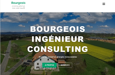 Site web bourgeois ing. consulting - E-commerce