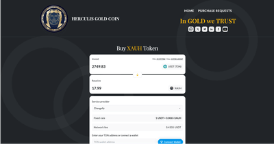 Herculis Gold Coin - Software Development