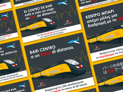 FERROTRAMVIARIA x ITA - Una campagna internazionale tra cielo e binari - Advertising