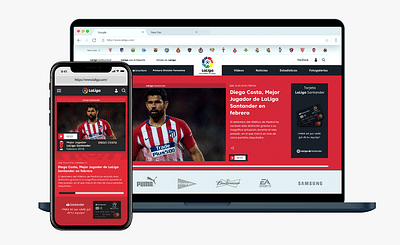 Helping LaLiga to reach the top - Ergonomie (UX/UI)