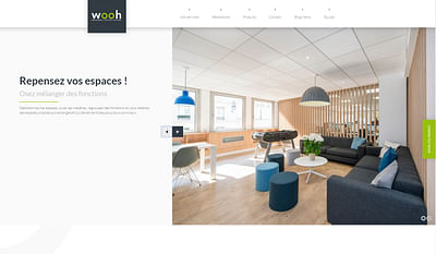 Refonte du site Wooh.be - Création de site internet