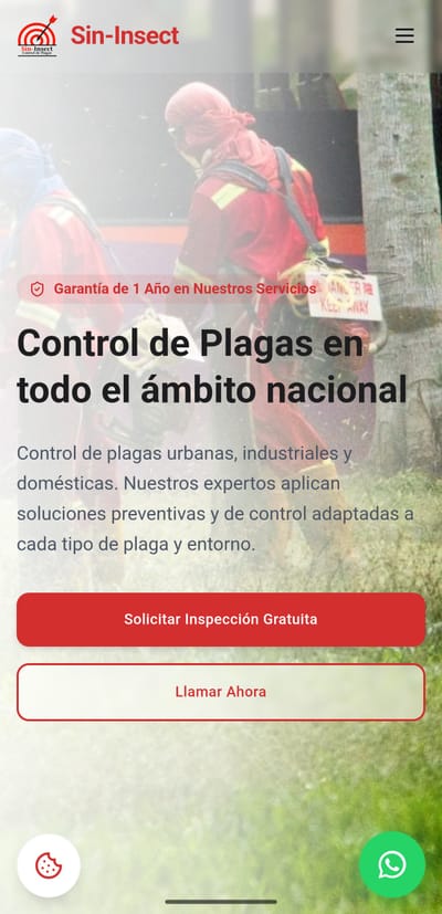 Sin-Insect: Identidad Corporativa Nacional - Creación de Sitios Web