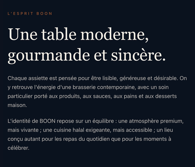 Restaurant Copywriting & Content Strategy - Social Media