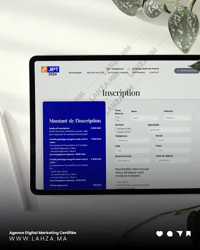 JIPT- Organisation d'événements Médicaux - E-Commerce
