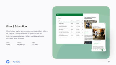 Pinar - Application mobile