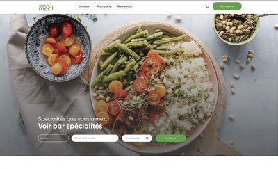 Cuisines du Monde à emporter - Application web