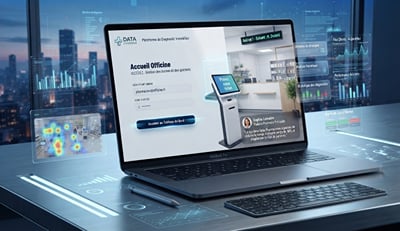 Système CMS & Borne de File d'Attente Interactive pour Pharmacie - Software Development