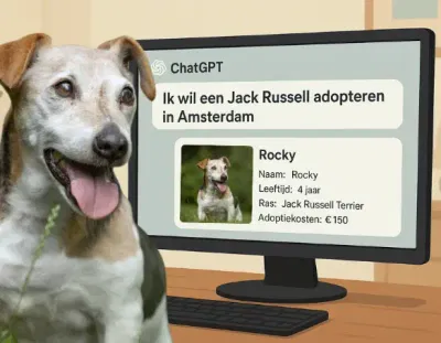 Adoptiedieren van DOA vindbaar maken in AI - Référencement naturel