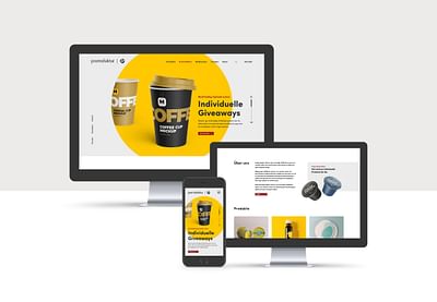 Webdesign Konzept 1 - promofaktur Metz & Rensonet - Webseitengestaltung