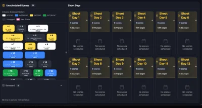 SceneLogic Pro - Application web