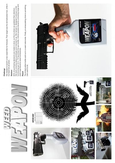 WEED WEAPON - Advertising
