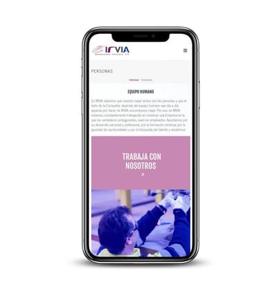 Web site Irvia - Website Creation