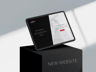 Albinati Aeronautics - Website - Graphic Design