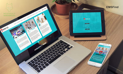 EMSFind Android and iOS transportation platform - Mobile App