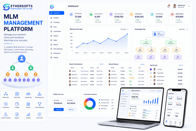 Enterprise MLM Management Platform with Genealogy, E-Wallet - Software Entwicklung