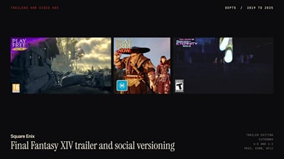 Final Fantasy XIV trailer and social versioning - Video Production