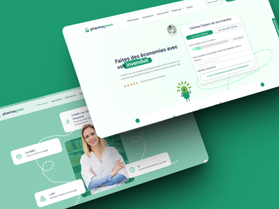 Refonte site + tunnel d’acquisition de pharmagreen - Création de site internet