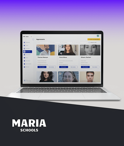 Maria Schools - Web Application