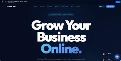 buzzcraft web design - Website Creation