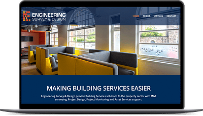 Brand and Website Design for Engineering Company - Website Creation