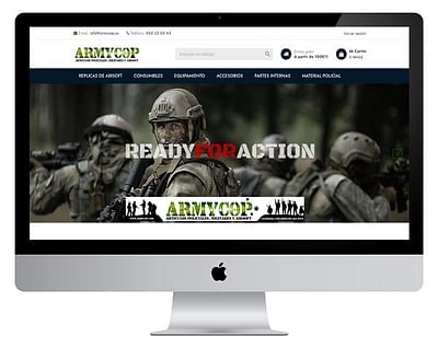 Armycop - E-commerce