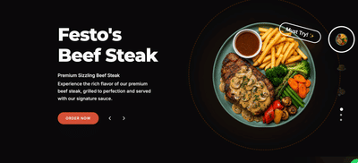 Festo Café — Restaurant Website Development - Website Creation