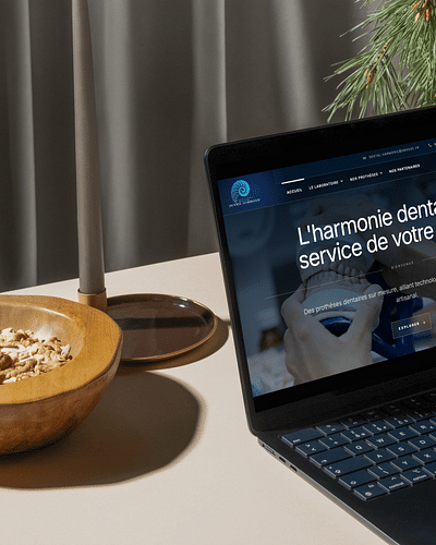 Conception d'un site vitrine - Création de site internet