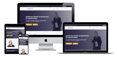 van den Dolder Advocatuur - Website Creatie
