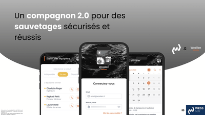 Application mobile pour les sauveteurs en mer - Mobile App