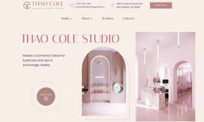 Beauty, Makeup Web Design & Development - Website Creation