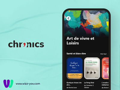 Chronics - Application mobile pour lire partout - Application mobile