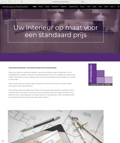 Interieurbouw Doetinchem hoog in Google - Creación de Sitios Web