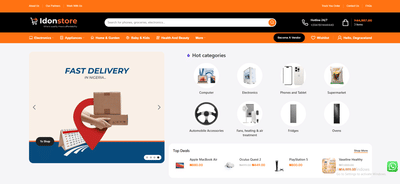 Idonstores General Ecom Store - Creación de Sitios Web