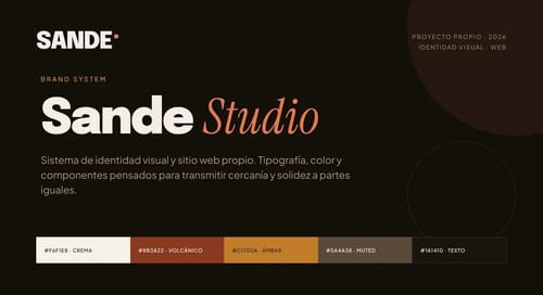 Sande Studio cover